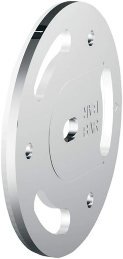 [BRSWIYAQAR6BCEY5] Moen SMA1000CH Home Care SecureMount Anchor, Chrome