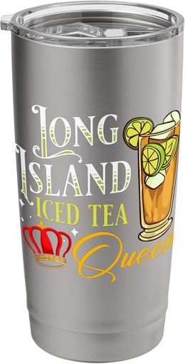 [BRSRAAYCBYPAA2YZ] Long Island Iced Tea Funny Cocktail Stainless Steel Insulated Tumbler