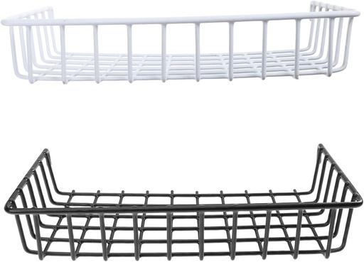 [BRSREFL3BMGQAEIZ] Ciieeo 2pcs Iron Storage Basket Set Hanging Snack and Fruit Organizer Practical Home Storage Solution for Kitchen and Closet