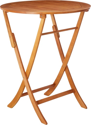 [BRSWIZQ4C4EB2YDG] International Caravan Furniture Piece Royal Tahiti Outdoor 36" Bar Height Round Folding Table