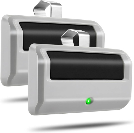 [BRSRAGL7B4FROCL2] 2 Garage Door Opener Remote, for LiftMaster Chamberlain Craftsman Garage Door Opener Remote 371LM 373L 971LM 973LM 893LM 893Max 891LM, Purple Red Orange Green Yellow Learn Button Garage Door Remote