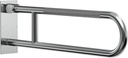 30-Inch Swing-Up/Flip-Up Bathroom Grab Bar, Stainless Steel with Textured Grip (Textured Grip)