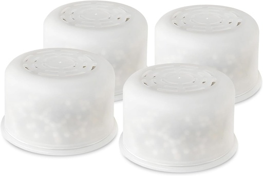 [BRSREYYEAQPQM2TG] Shower Head Filter Replacement Cartridge Compatible with All Canopy Handheld & Fixed Filtered Shower Head, Shower Filter For Hard Water, 4Pack