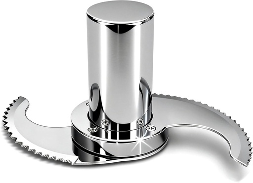 [BRSRE2Y7BYFGM2QU] 27055 Serrated Blade for Robot Coupe R2, R2N, R2B, R2U, R201 Food Processors, Chopping Blade with Stainless Steel Case & Modular, Anti-Leak & Drop-Resistant, Microplastic-Free, 5 Year Warranty