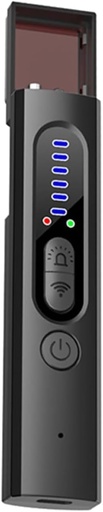 [BRSRAC36PN4GAE3A] Fyzuf Hidden Camera Detectors, Listening Device Detector, RF Signal Detector, GPS Tracker Detector, Anti-Spy Detector, Bug Detector Electronic Sweeper, 30H Working Time, 5 Levels Sensitivity Black