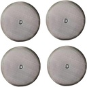 French Press filters 4.5 inch for 50 Oz/1.5 Liter/12cups coffee press, 4 pack french press screen replacement filter with metal center ring