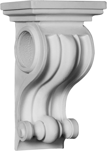 [BRSWKGI4AYDQAG3O] Endurathane Lisbon Corbel, 5 1/8"W x 3 3/4"D x 8 7/8"H, Factory Primed
