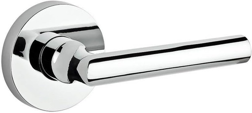 [BRSWIHAGOUDRMDDE] Baldwin PSTUBCRR260 Baldwin Reserve Passage Tube with Contemporary Round Rose in Bright Chrome Finish