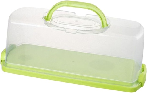 [BRSRABQQOYOQ4DTG] Rectangular Bread Box Food Storing Bread Keeper Loaf Cake Storage Container Box for Kitchen, Green