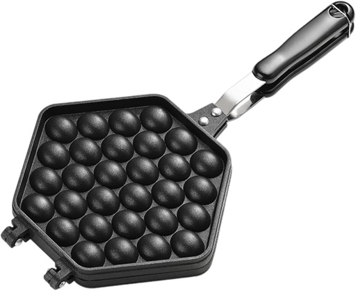[BRSREED5OIGQ2G3L] Bubble Waffle Maker Pan,Egg Waffle Maker,Cooking Baking Tool,Baking Plate Egg Bubble Puff Iron for Home Commercial Lunch Gift
