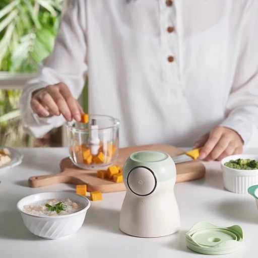 [BRSRMZ3YCQORQG3B] JYYBN Household Baby Food Supplement Machine, Household Small Food Machine Mixer, Mini Rice Paste Machine Milkshake Squeezed Juice