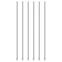 PATIKIL Blunt Tip Dispensing Needle 8G, 6 Pcs 10 Inch Stainless Steel Liquid Dispenser Needles with Lure Lock for Refilling Liquid Inks Adhesives Glue