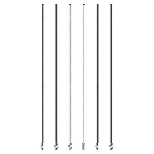 [BRSRAGINAEIRMDLO] PATIKIL Blunt Tip Dispensing Needle 8G, 6 Pcs 10 Inch Stainless Steel Liquid Dispenser Needles with Lure Lock for Refilling Liquid Inks Adhesives Glue