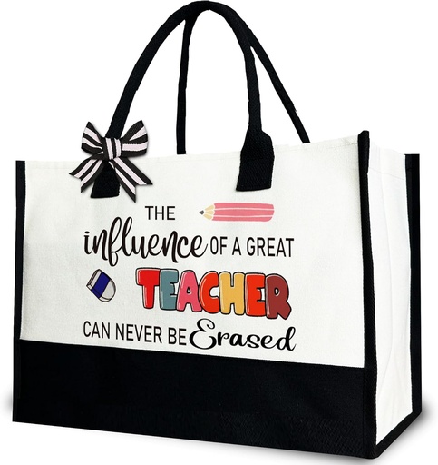 [BRSRGFT6CF5R6CL2] Aesthetic Canvas Tote Bag for Women, Shoulder Bag Gifts for Friends Bestie, 12x17 inch