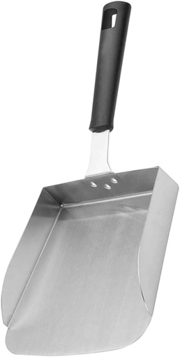 [BRSRE23QAEAQIDL3] Stainless Steel Food Scoop Spatula Heavy Duty Griddle Shovel for Burgers French Fries and Popcorn for Household Cooking