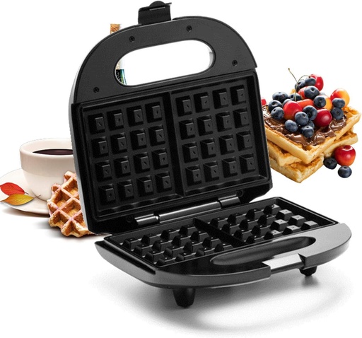 [BRSWYBQLDIPAEDTZ] Mini Waffle Maker,Waffle Maker ， Electric Waffles Maker ， Electric Sandwich Iron Machine Bubble Egg Cake Oven Breakfast Machine Sonifer Fast Delicious Safety
