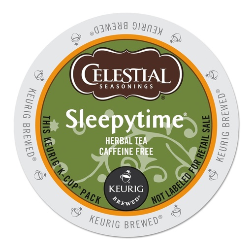[BRSWIZQAB4DBY3TU] Celestial Seasonings Sleepytime Herbal Tea, Single-Serve Keurig K-Cup Pods, 24 Count