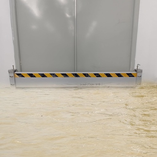 [BRSRAH33PIMAGELJ] Flood Gates for Sliding Glass Doors, Reusable Flood Prevention Barriers for Inside Basement/ Subways/ Garage/ Outside/ House, Aluminum Flood Protection Baffle Tall 8 16 24 31 Inch(H 20cm/8in/0.65ft,W