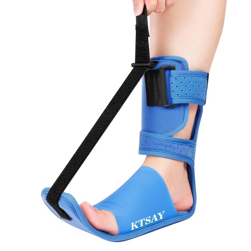 [BRSREHQNA4GWAG3P] Upgrade Plantar Fasciitis Night Splint & Relief Brace with Adjustable Straps