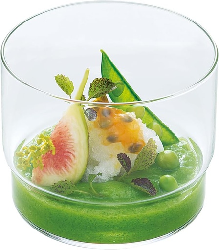 [BRSWGZANDIBREH36] 東洋佐々木ガラス Toyo Sasaki B-21128CS Glass Amuse Cup, Clear, 9.5 fl oz (280 ml), Fino, Made in Japan, Break-resistant, Dishwasher Safe