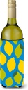 Caroline's Treasures BB5150LITERK Lemons and Limes Wine Bottle Hugger Bottle Cooler Sleeve Hugger Machine Washable Collapsible Insulator Beverage Insulated Holder