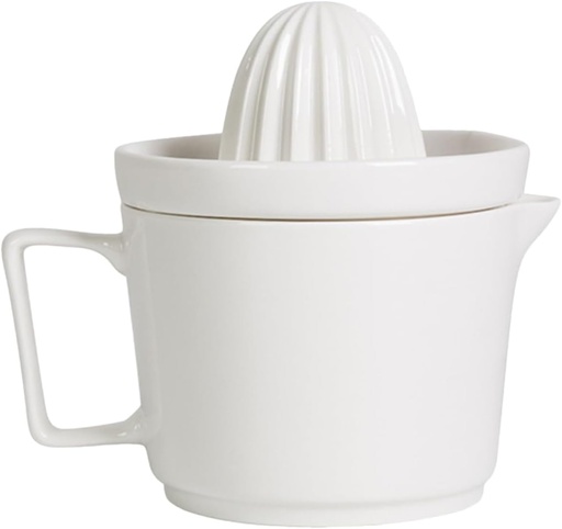 [BRSRAGA2OEOWG23U] Garneck Manual Citrus Juicer for Lemons and Oranges Portable Ceramic Fruit Squeezer Design Kitchen Tool for Fresh Juice Making