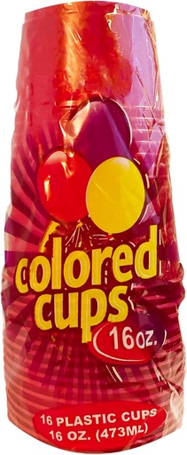 [BRSWYHAZCV5BAFLV] 16 oz. Disposable Plastic Party Cups | Perfect For Restaurants, Bars, Weddings, Parties, Events, DIY Projects and More | Pack of 748