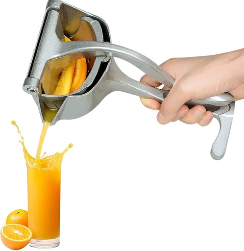 [BRSRAEIQB56B4FAZ] Lemon Press Squeezer, Handheld Citrus Juicer, Orange Juice Extractor, Ergonomic Handle and Easy to Clean, Portable and Lightweight, for Home Use, Lime, Grapes, Pomegranates, Ginger