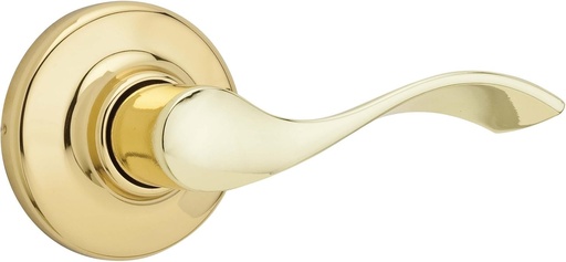[BRSWIZYHBBYBOAY3] KWIKSET 200BL 3 6AL RCS Balboa Passage Lever, Us3, Polished Brass - 2464407