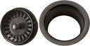 Premier Copper Products D-130ORB 3.5-Inch Deluxe Garbage Disposal Drain with Basket, Oil Rubbed Bronze
