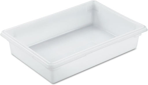 [BRSWIYT7OABA4CA5] Rubbermaid Commercial Products Food Storage Box, 8.5 Gallon Capacity, White, for Restaurant/Kitchen/Cafeteria