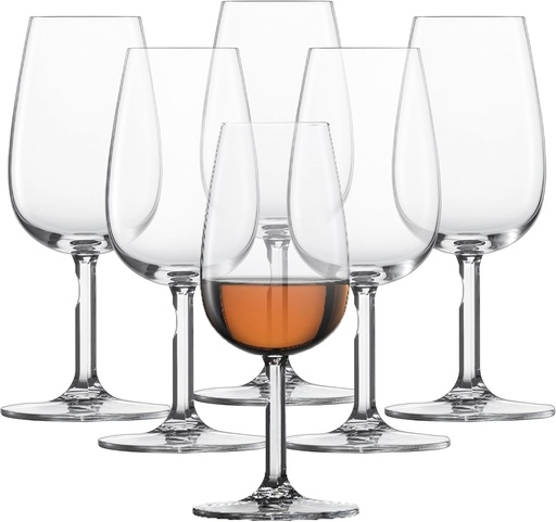 [BRSWIYTYBAIWGCLU] SCHOTT ZWIESEL Bar Special Port Wine Glass (Set of 6), Wine Glasses for Port Wine, Dishwasher-Safe Tritan Crystal Glass, Made in Germany (8 Ounce)