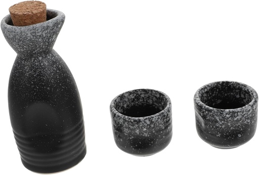 [BRSREYYQBZ5BY3IZ] BESTOYARD 1set Sake Glasses Carafe Lids Japanese Sake Pot Cup Set Elegant Ceramic Cups Household Serving Set for Tea Party