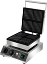 1750W Commercial Waffle Maker, Waffle Making Machine with Four 4.5×4.5-inch Molds, Electric Waffle Maker, 122-572°F Temperature Range and 0-5 Min Time Control, for Restaurant Snack Bar Family