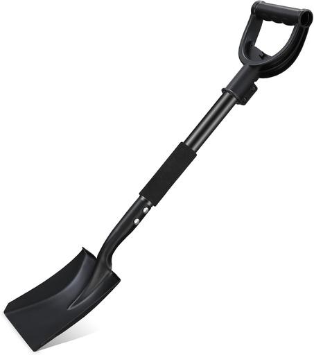 [BRSROAIDC4ARUA36] Shovels for Digging,31 inch Long & 1-1/4inch Diameter with Handle Heavy Duty Car Shovel, Suitable for Excavation Camping Car Gardening.