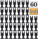 60 Oscillating Tool Saw Blades Multitool Quick Release Saw Blade Kit for Cutting Wood Plastic Soft Metal Fit Dewalt Makita Fein Multimaster Ryobi Bosch Milwaukee Chicago Craftsman (60 Pack)
