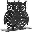 VALICLUD Hollow Owl Napkin Holder Tissue Stand Decorative Vertical Napkin Storage Rack for Kitchen Dining Table Hotel Party Use Black