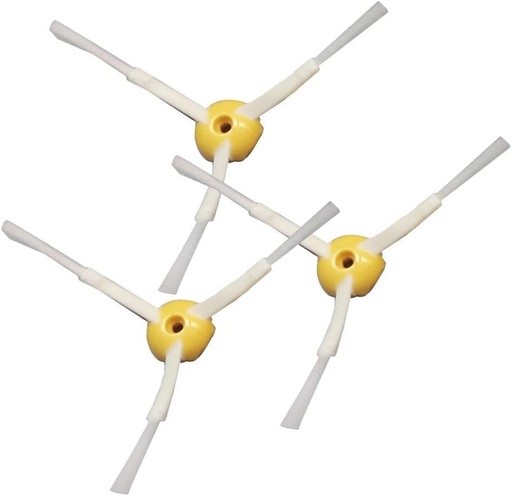 [BRSWKZQEPIFQGHTM] CYBERTECH 3-Pack Replacement iRobot Roomba 3 Armed Side Brushes Compatible with 500 600 700 Series, Except 645, 655, 675 & 670, 671, 690
