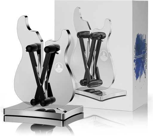 [BRSROCQYOYPWMD3V] WWN Professional Knife Sharpener, Stainless Steel Sharpening Tool for Kitchen Knives with Self-Adjusting Angle, 3-Action Quick Edge Manual Sharpener with Straight Blade Knives for Chefs & Home Use