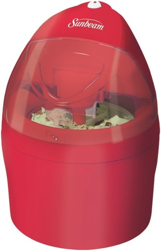 [BRSWIZQ7AUARUCTA] Sunbeam GC8101-RED 1-Quart Gel Canister Ice Cream Maker, Red