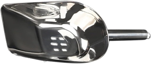 [BRSREFALAUOR6ELD] 1Pc Stainless Steel Ice Filter Scoop Utility Scoop for Kitchen Home Bar Multifunctional with Smooth Surface for Scooping Ice Cubes and More