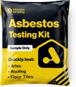 Asbestos Test Kit - Sample Only Testing - 72hr (3 Business Day) NVLAP lab Result with lab Testing fee Included. (1 Samples)
