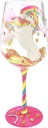 NymphFable Hand-painted Wine Glass Unicorn Gift for Adult Women Novelty Gift for Birthdays,Weddings,Valentine's Day,15 oz