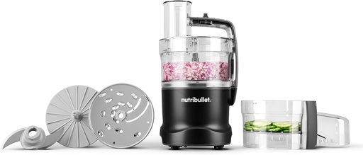 [BRSREAAYOV4AA232] nutribullet Limitless Food Processor, Matte Black