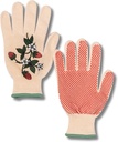 ban.do One Size Fits Most Gardening Gloves, Cute Outdoor Gloves with Silicone Gripper Dots, Strawberries