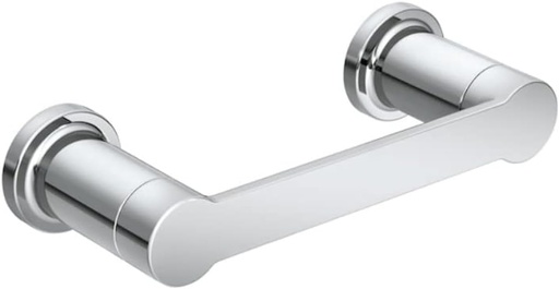 [BRSRMFATBEBGYFD7] Moen Rinza Chrome Wall Mount Pivot Toilet Paper Holder