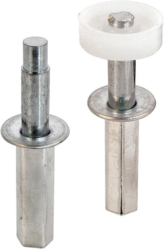 [BRSWIF32BUGGMH3C] Prime-Line N 7263 Bi-Fold Door Top Pivot and Guide Set, 7/16 In. Steel Housing (2 Pack)