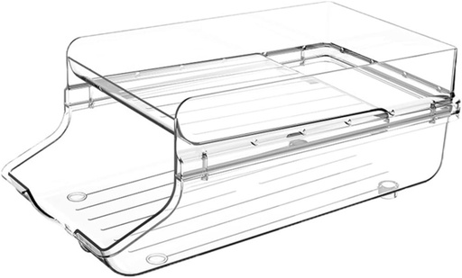 [BRSRAGL7BAAQKHQZ] PRETYZOOM Soda Fridge Organizer Plastic Can Holder Easy Access Canned Drink Storage Rack
