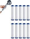 Showerhead Filters, Ion Shower Drops Head Filter, Shower Head With Handheld, Suitable For Various Specifications Of Shower Heads. (7cm / 2.75inch, Count, 10.0)