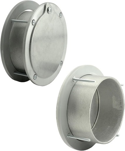 [BRSRE2YRCUBBYELK] 5 X 2 ALUMINIUM EXHAUST PORT / VENT 5X2 NON LATCHING